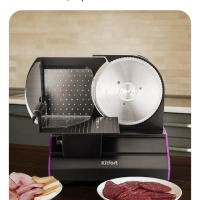 Ломтерезка слайсер для нарезки электрический КТ-9953 Ломтерезка слайсер для нарезки электрический КТ-9953