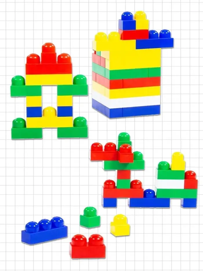 Конструктор &laquo;Юниор&raquo;, 69 деталей