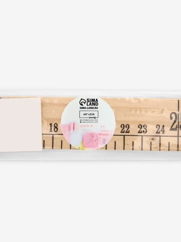 Метр деревянный, 100 см, см/дюймы