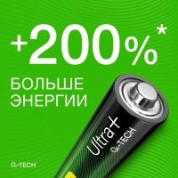 Батарейка GP Ultra+ Alkaline LR6 (АА), 4шт/уп (15AUPA21-2CRSB4)