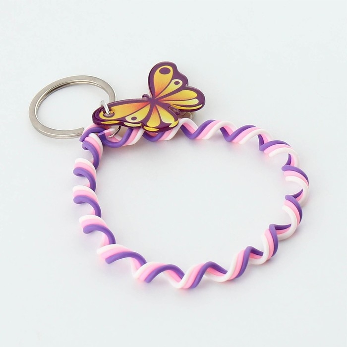 Брелок для ключей детский шнурок «Самая яркая», 15 х 6 см