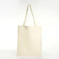 Сумка - шоппер, без застёжки, однотонная, 33&times;0.5&times;38 см, молочная