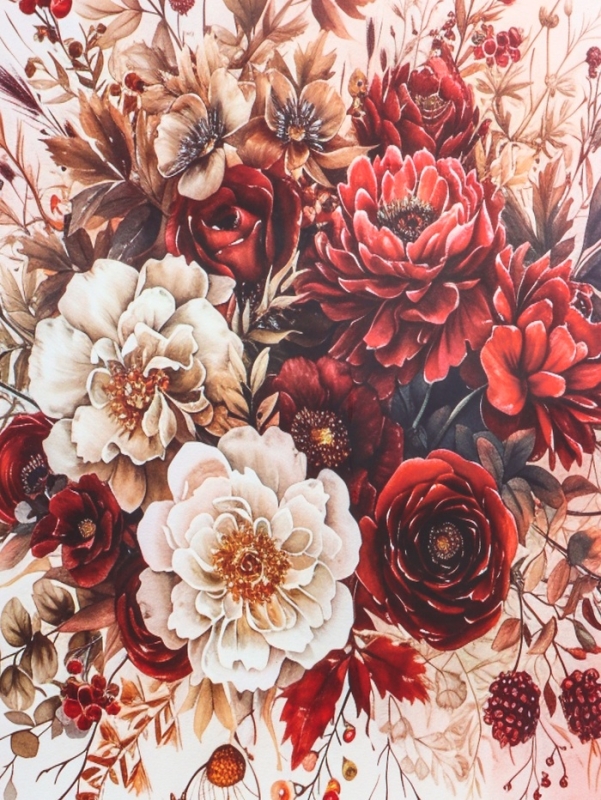 Пакет подарочный ламинированный вертикальный «Бутон», XL 40 × 49 × 19 см