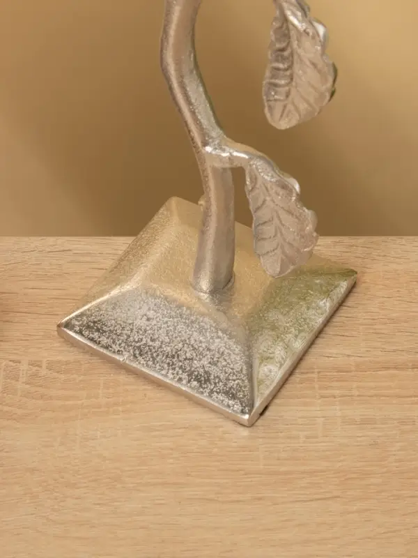 Подсвечник «Соловей на ветке», 9.5×14×29 см, алюминий Подсвечник «Соловей на ветке», 9.5×14×29 см, алюминий