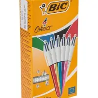 Ручка шариковая BIC, 4 цвета, автоматическая, многоцветная, 1.0 мм