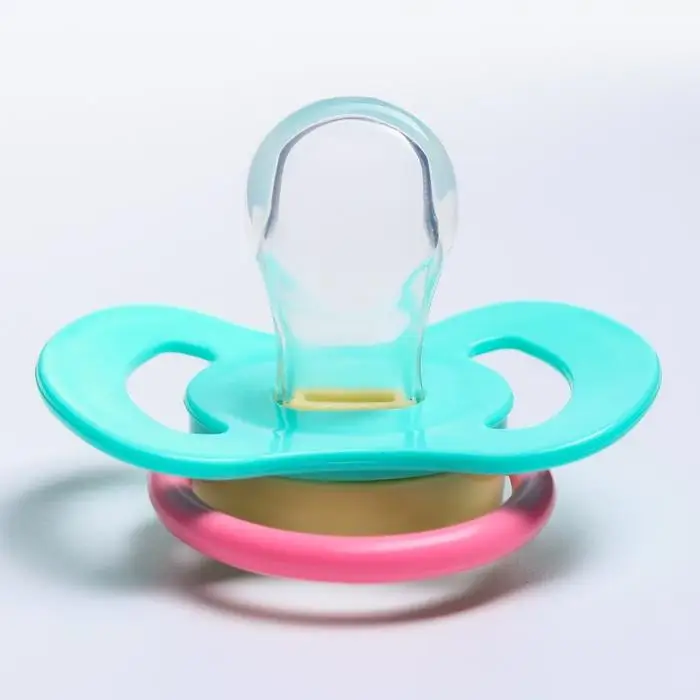 Соска - пустышка силиконовая ортодонтическая «ТРЕНД Которусалка», от 0 мес., цвет бирюзовый/розовый Соска - пустышка силиконовая ортодонтическая «ТРЕНД Которусалка», от 0 мес., цвет бирюзовый/розовый