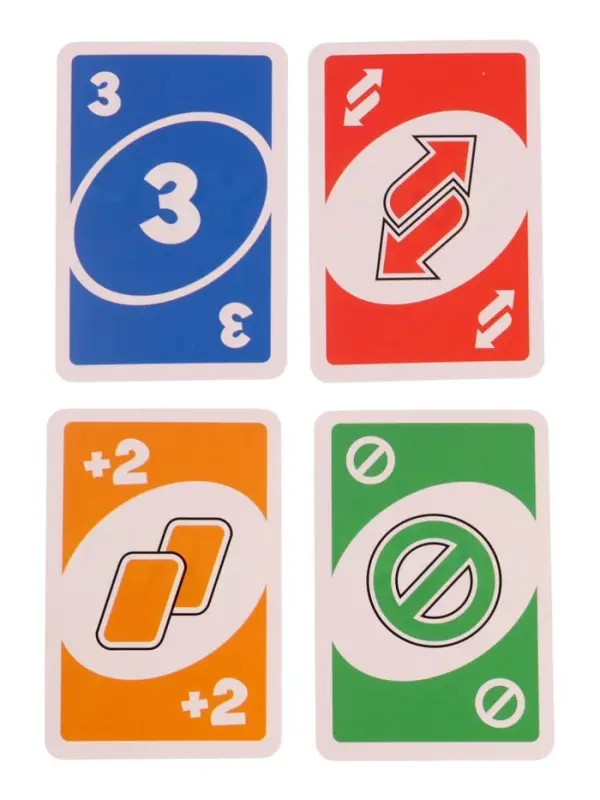 Настольная игра "Уно классическое", европодвес, 52 карточки 04693