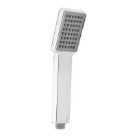 Лейка для душа ZEIN Z407, 1 режим, 85&times;85 мм, пластик, цвет хром