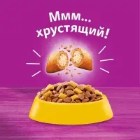 Сухой корм Wiskas для стерилизованных кошек, курица, 800 г