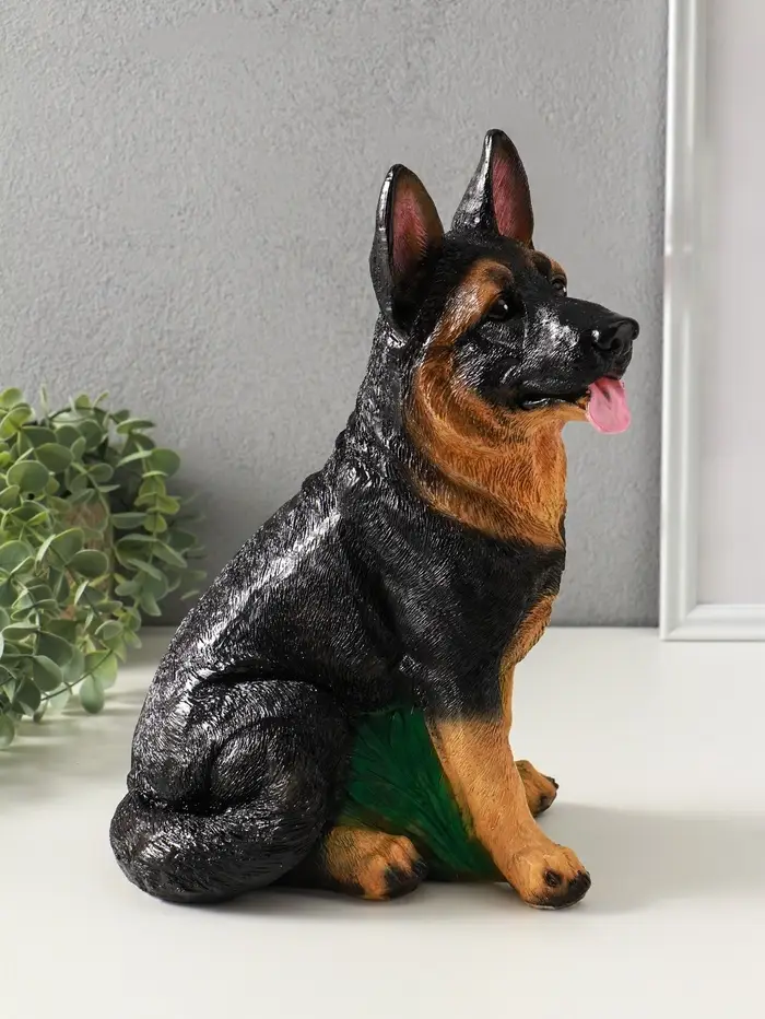 Копилка для денег &laquo;Овчарка средняя&raquo;, гипс, 32&times;23&times;16 см