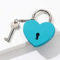 Замок свадебный с ключом &laquo;Ты+Я=Семья&raquo;.