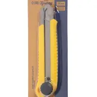 Нож универсальный ТУНДРА, металлическая направляющая, винтовой фиксатор, 25 мм