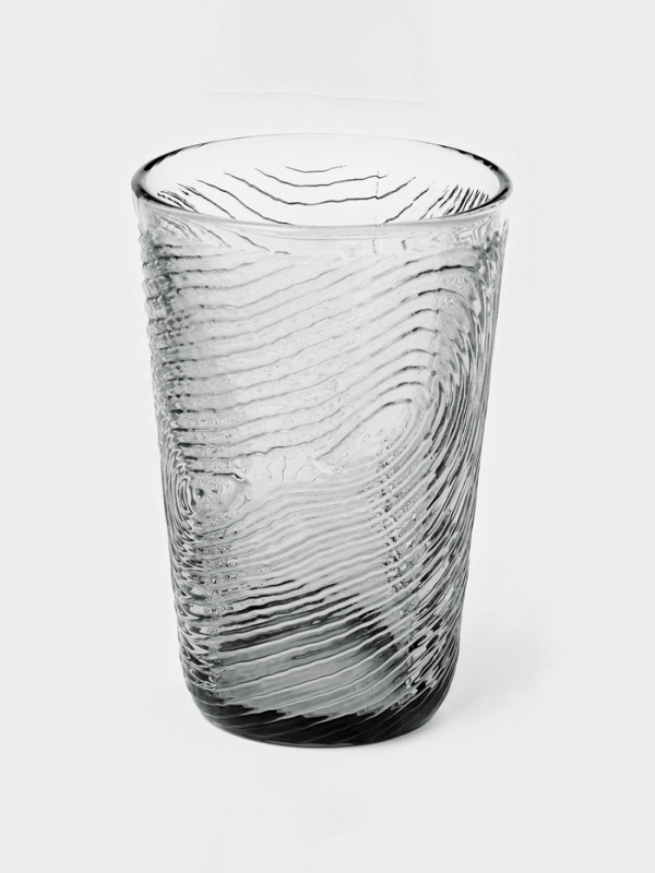 Стакан высокий "Барк" 360 мл, цвет зеленый