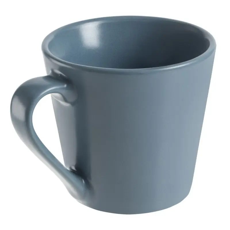 Кружка Modern Bell, матовая, серо-синяя Кружка Modern Bell, матовая, серо-синяя