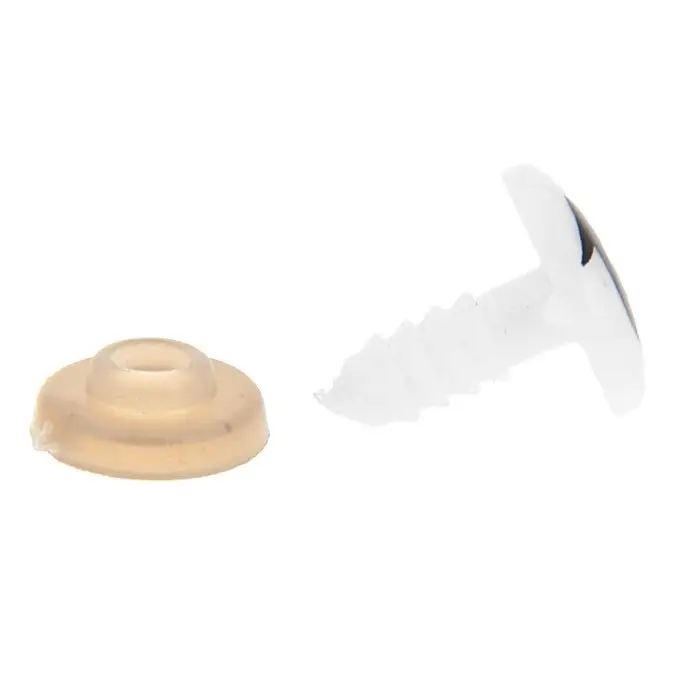 Глаза винтовые с заглушками, набор 4 шт, размер 1 шт: 1,3×1 см Глаза винтовые с заглушками, набор 4 шт, размер 1 шт: 1,3×1 см