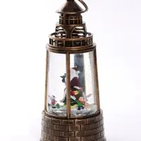 Фигура светодиодная &laquo;Маяк Дед Мороз&raquo; 10.5&times;10.5&times;24 см, музыка