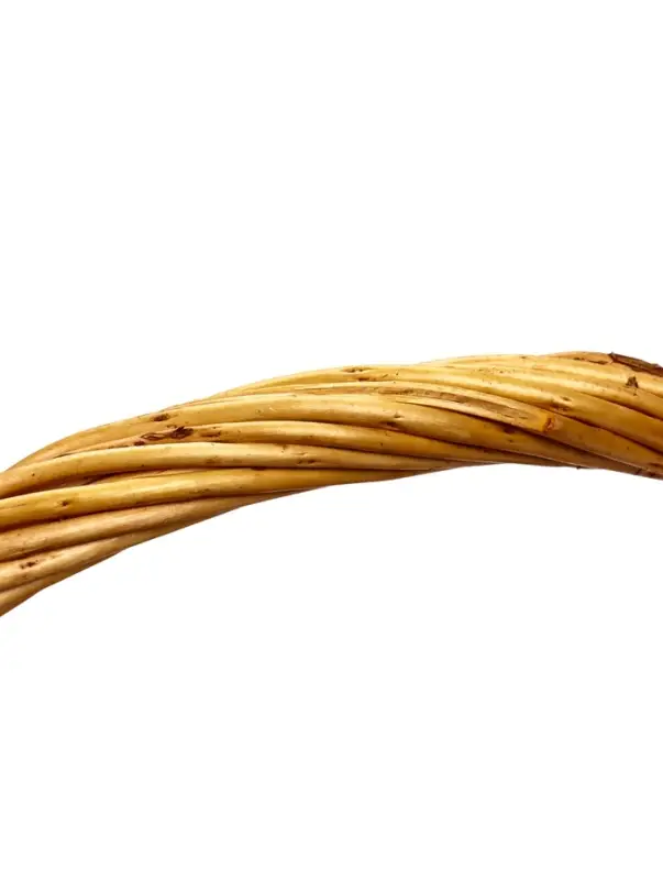 Набор корзин 3 шт 44х44х16, 37х37х14, 31х31х12 см руска 17/15/13см  лоза натур