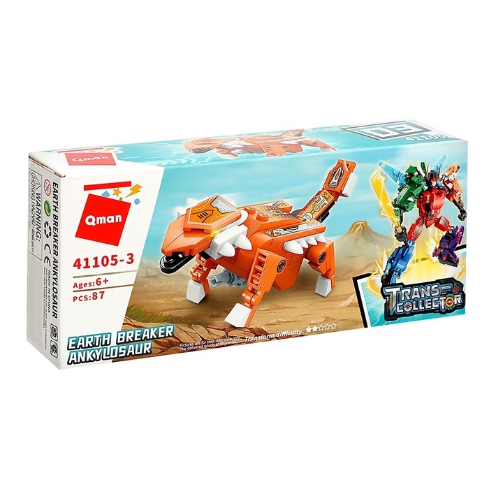 Конструктор Динобот «Вождь Тираннозавр», 6 видов, МИКС Конструктор Динобот «Вождь Тираннозавр», 6 видов, МИКС