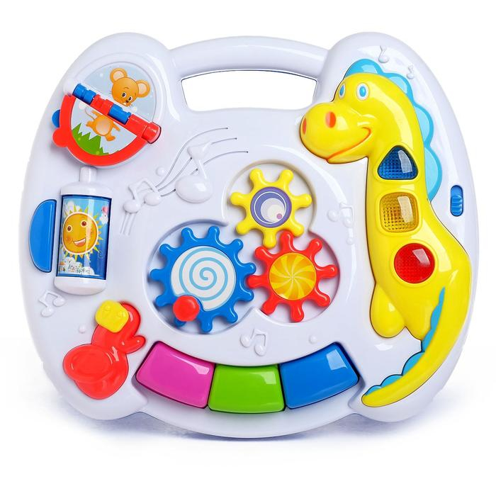 Детский столик-подвеска «Солнышко», световые и звуковые эффекты, работает от батареек Детский столик-подвеска «Солнышко», световые и звуковые эффекты, работает от батареек