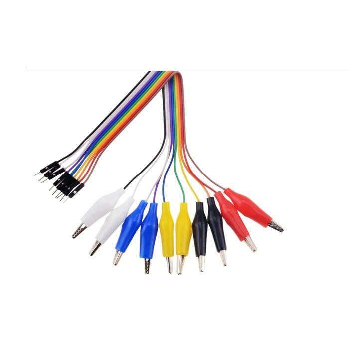 Провод-тестер с зажимом, 30 см, R9, набор 10 шт Провод-тестер с зажимом, 30 см, R9, набор 10 шт