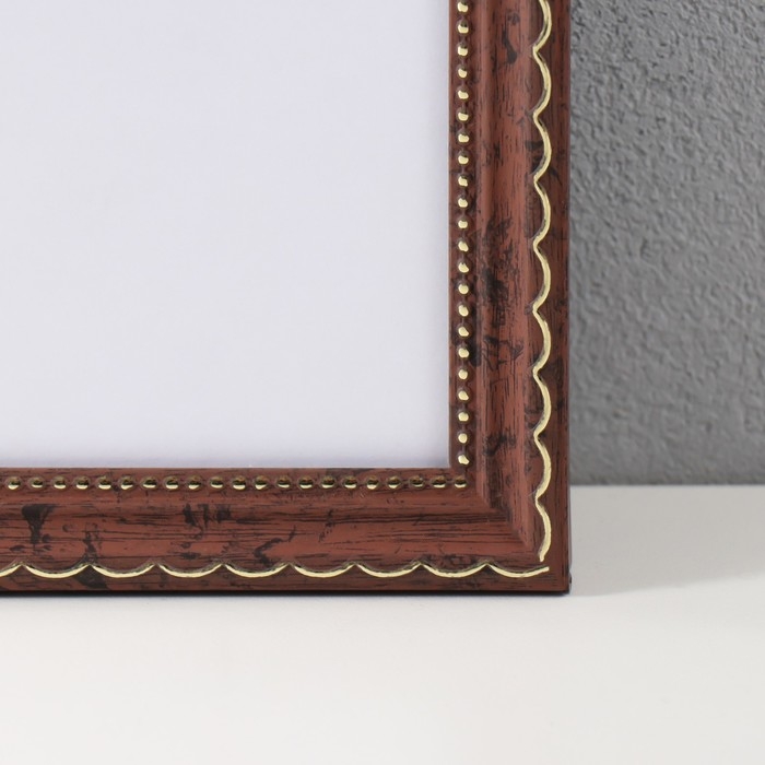 Фоторамка пластик Фоторамка пластик "Стиль коричневый" 40х50 см, коричневый