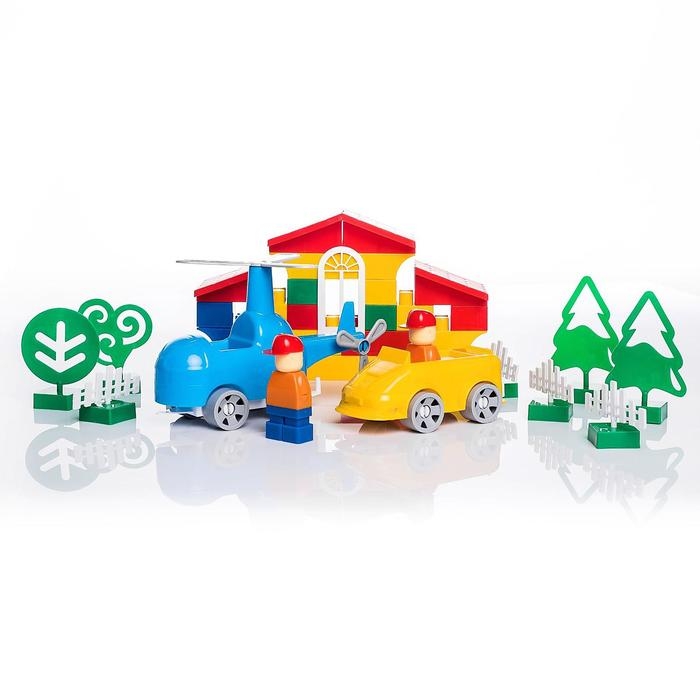 Конструктор «Моя авиация: Аэропорт», 62 детали Конструктор «Моя авиация: Аэропорт», 62 детали