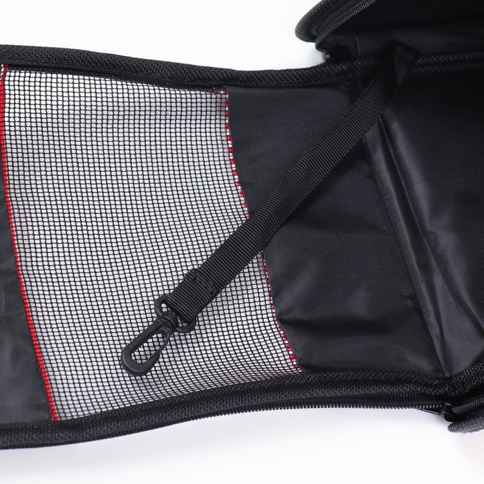 Сумка - переноска для животных Сумка - переноска для животных "Полоски" с органайзером, розовая, размер M, 40 х 26 х 20 см