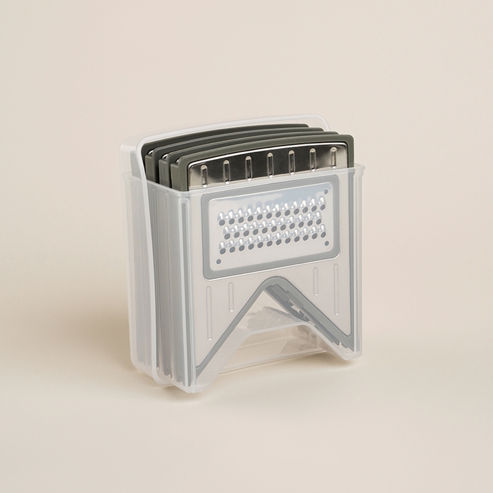 Овощерезка универсальная SL Home «Оливковая роща», 5 лезвий, цвет оливковый Овощерезка универсальная SL Home «Оливковая роща», 5 лезвий, цвет оливковый