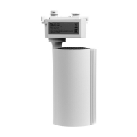 Трековый светильник, Luazon lighting, TSL-101, 24 deg, 20 W, 1600 Lm, 6500K, холодн. бел., корпус Бе
