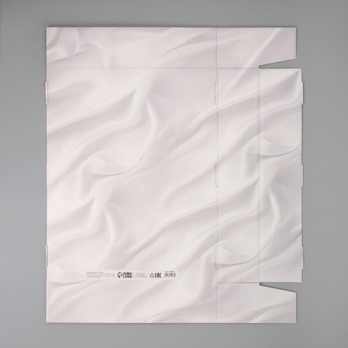 Коробка подарочная под постельное бельё, упаковка, «Нежный шёлк», 47 х 37 х 8.8 см