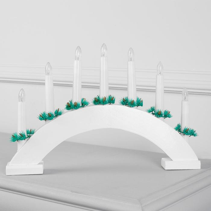 Светодиодная фигура «Рождественская горка» 34 × 26 × 5 см, дерево, 220 В, свечение тёплое белое Светодиодная фигура «Рождественская горка» 34 × 26 × 5 см, дерево, 220 В, свечение тёплое белое