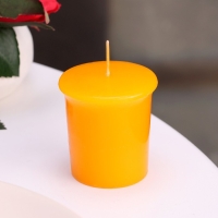 Свеча ароматическая "Orange", апельсин, набор 5х4,5 см, 3 шт