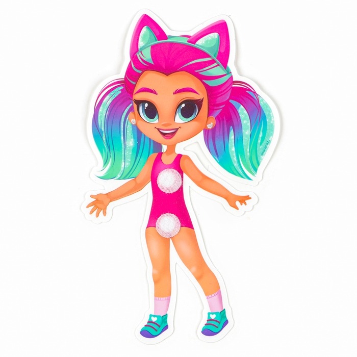 Игра на липучках. Весёлые липучки «Наряди куклу» Игра на липучках. Весёлые липучки «Наряди куклу»