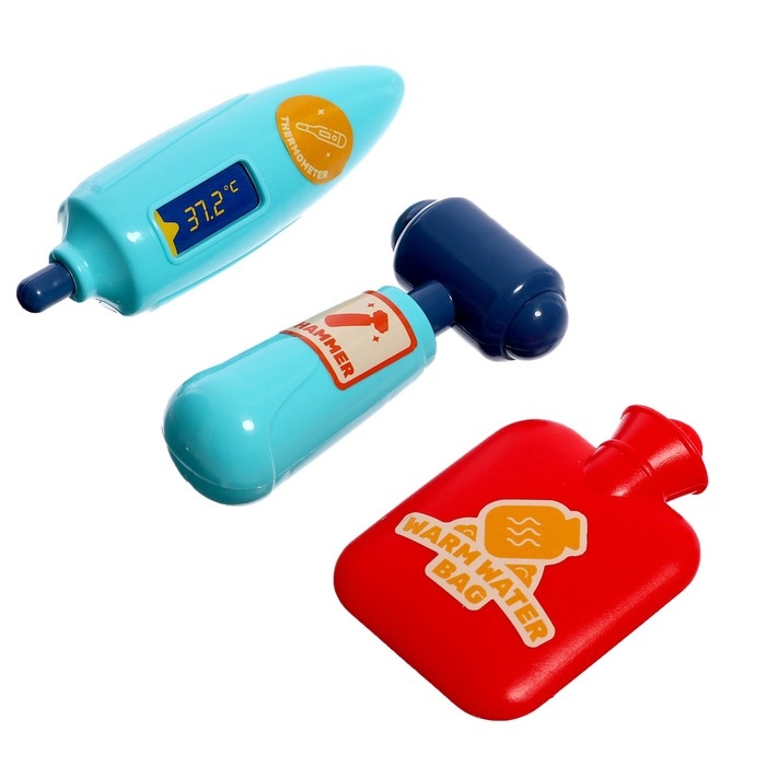 Игровой набор «Доктор» на тележке, с аксессуарами Игровой набор «Доктор» на тележке, с аксессуарами