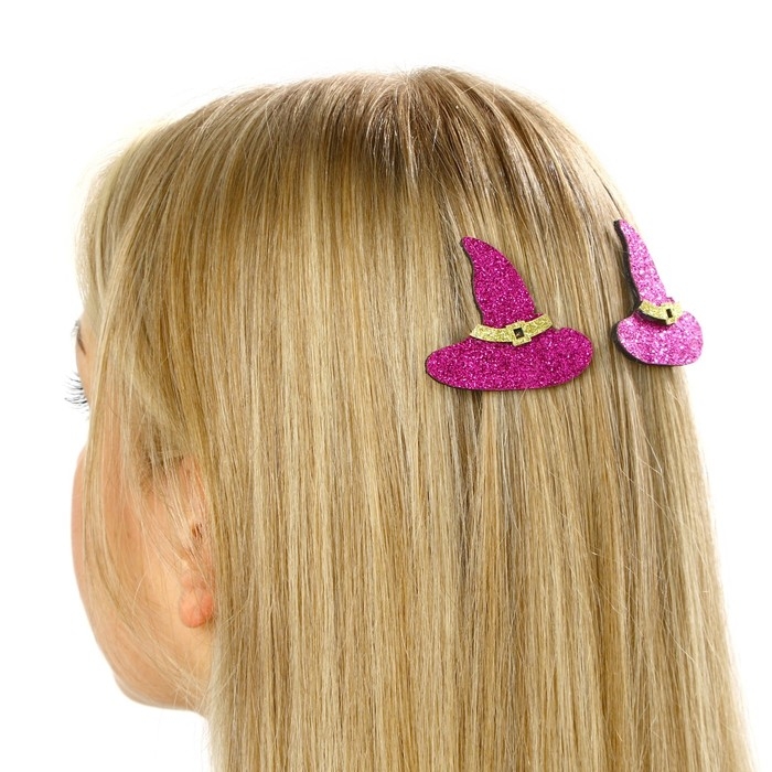 Хэллоуин Резинки и невидимки для волос «Ведьмочка» набор, 24 шт Хэллоуин Резинки и невидимки для волос «Ведьмочка» набор, 24 шт