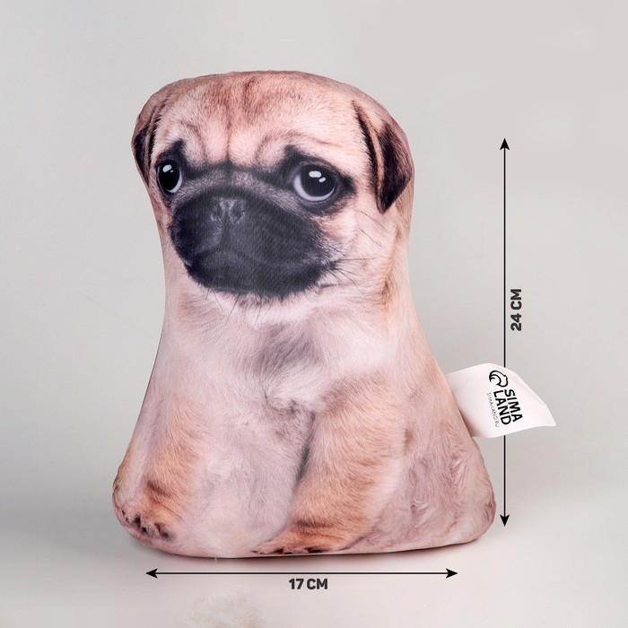 Антистресс игрушка, собака &laquo;Мопс&raquo;