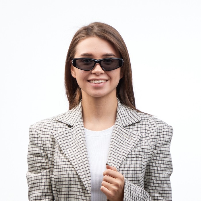 Очки солнцезащитные Очки солнцезащитные "OneSun", uv 400, дужка 14.5 см, ширина 14.7 см, линза 3.2 х 5.5 см