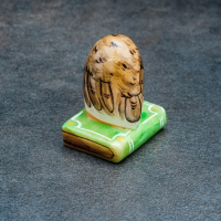 Сувенир «Совенок на книге», 3,5×5 см, селенит