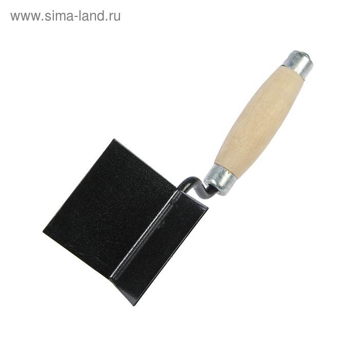 Кельма угловая ТУНДРА, внешняя, порошковая окраска, деревянная рукоятка, 60 х 60 х 80 мм Кельма угловая ТУНДРА, внешняя, порошковая окраска, деревянная рукоятка, 60 х 60 х 80 мм