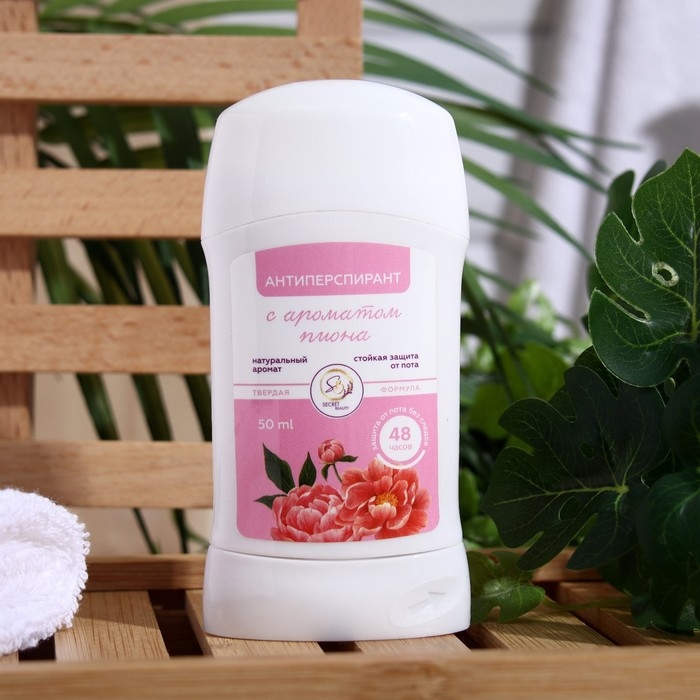 Антиперспирант Secret Beauty «Пионы», стик, 50 мл Антиперспирант Secret Beauty «Пионы», стик, 50 мл