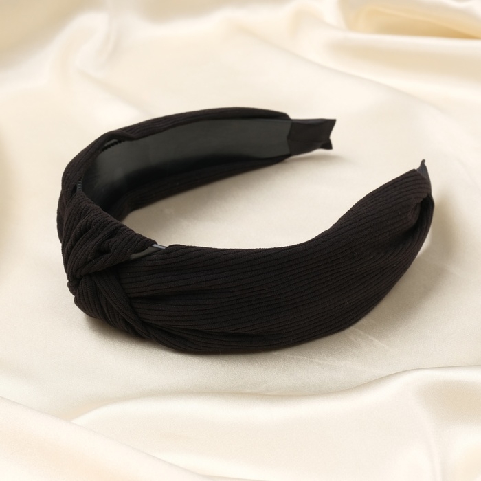 Ободок для волос Ободок для волос "Эстер" 4 см, чёрный