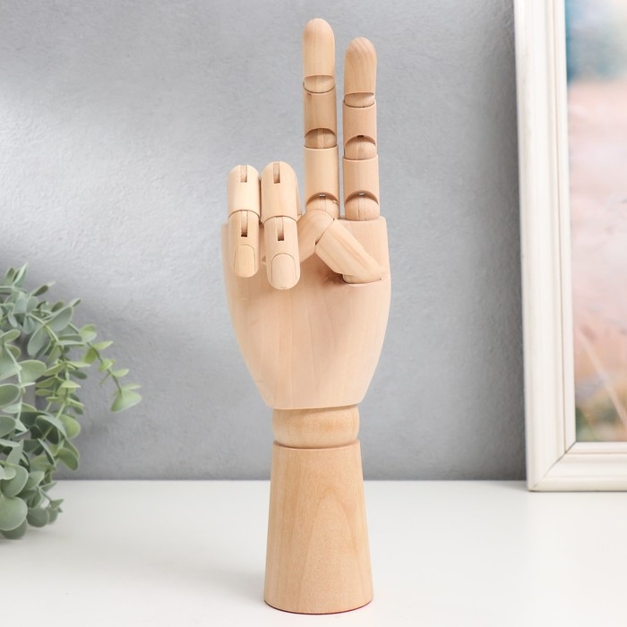 Сувенир дерево  Сувенир дерево "Шарнирная рука" 30 см