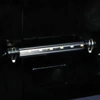 Аквариум SeaStar HX-320F в комплекте: LED-лампа, фильтр, 18 л, черный