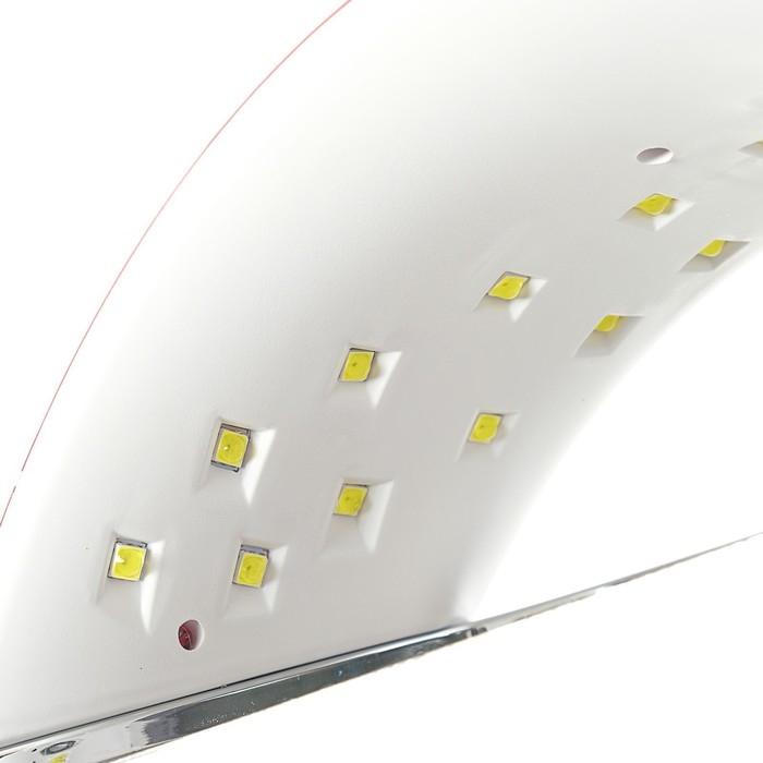 Лампа для гель-лака Luazon LUF-22, LED, 48 Вт, 21 диод, таймер 30/60/99 с, 220 В, красная Лампа для гель-лака Luazon LUF-22, LED, 48 Вт, 21 диод, таймер 30/60/99 с, 220 В, красная