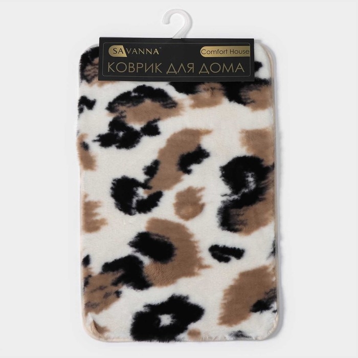 Коврик для дома SAVANNA «Сафари», 40×60 см