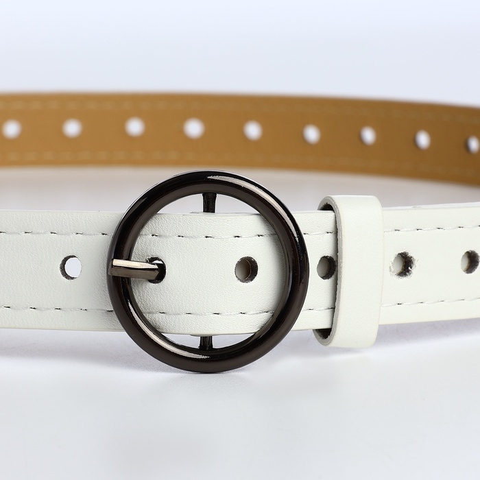 Ремень женский, ширина 1,6 см, пряжка металл, цвет Ремень женский, ширина 1,6 см, пряжка металл, цвет