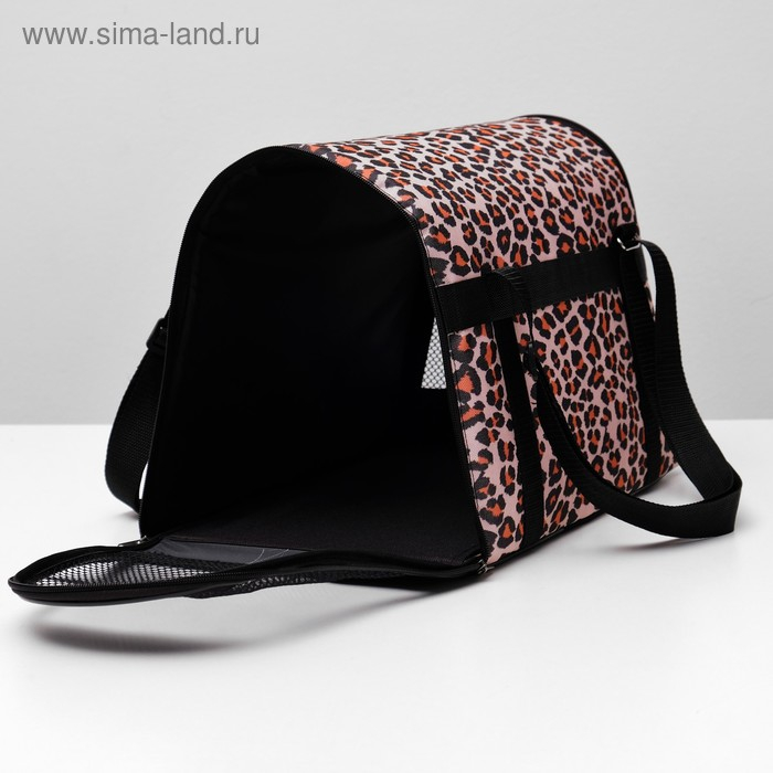 Сумка - переноска для животных, раскладная, нейлон, 43 х 26 х 28 см, микс расцветок Сумка - переноска для животных, раскладная, нейлон, 43 х 26 х 28 см, микс расцветок