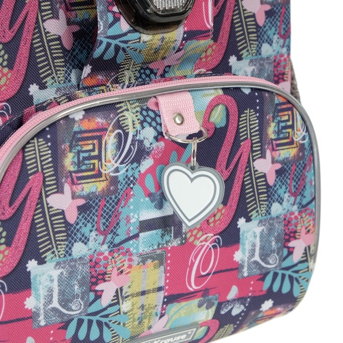 Ранец школьный на замке, 37 х 25 х 14 см, Erich Krause ErgoLine 15L, Bird Story 52588 Ранец школьный на замке, 37 х 25 х 14 см, Erich Krause ErgoLine 15L, Bird Story 52588