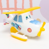 Игрушка детская "Вертолет", пластик, 16 х 9 х 7 см, микс