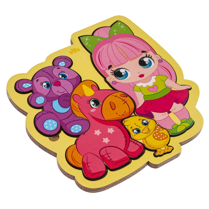 Головоломка «Игрушки» для самых маленьких Головоломка «Игрушки» для самых маленьких